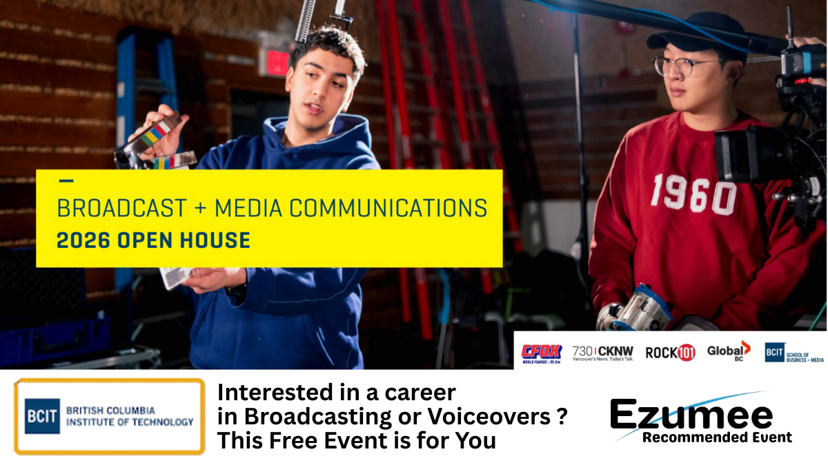 BCIT Broadcasting Open House Event 2026