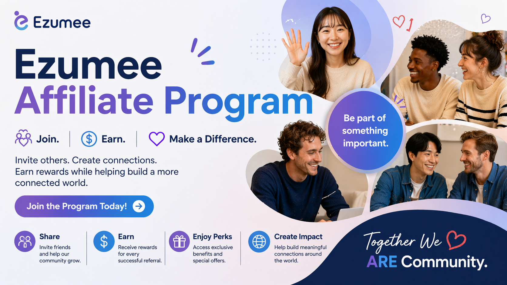 Ezumee Affiliate Program Hero description