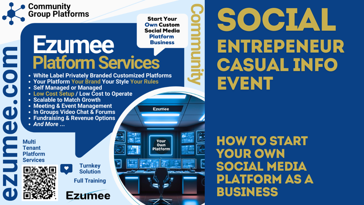 Start Your Own Platform Info Event