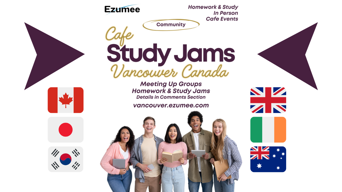 Homework & Study Cafe Event / Vancouver