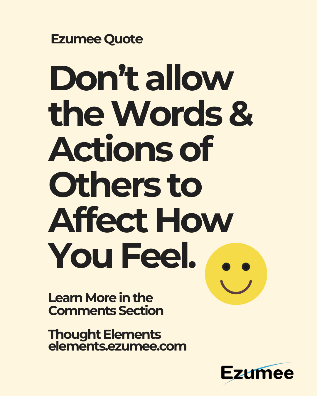 Motivational Quote / Don't Allow
