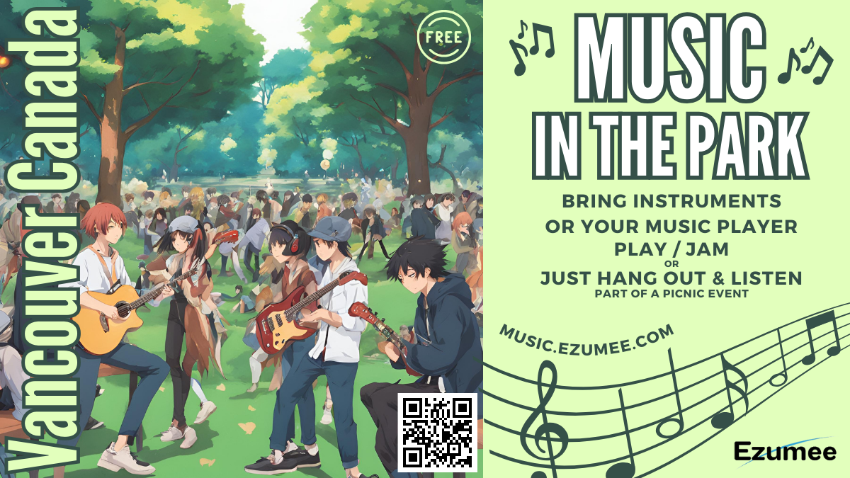 Music in the Park Event / Vancouver Canada