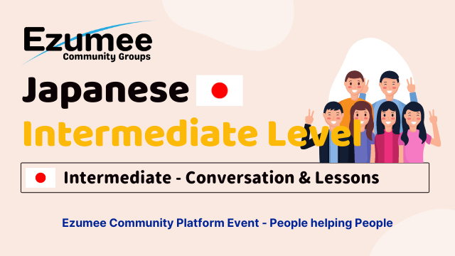Japanese Inermediate Conversation Lessons
