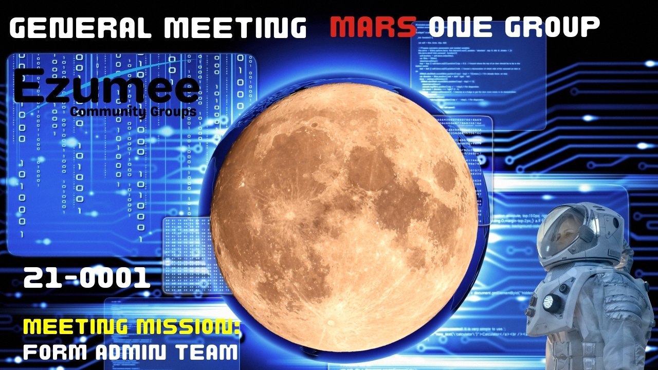 Ezumee Mars One Meeting