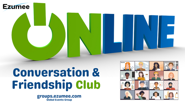 Ezumee Conversation & Friendship Club Event