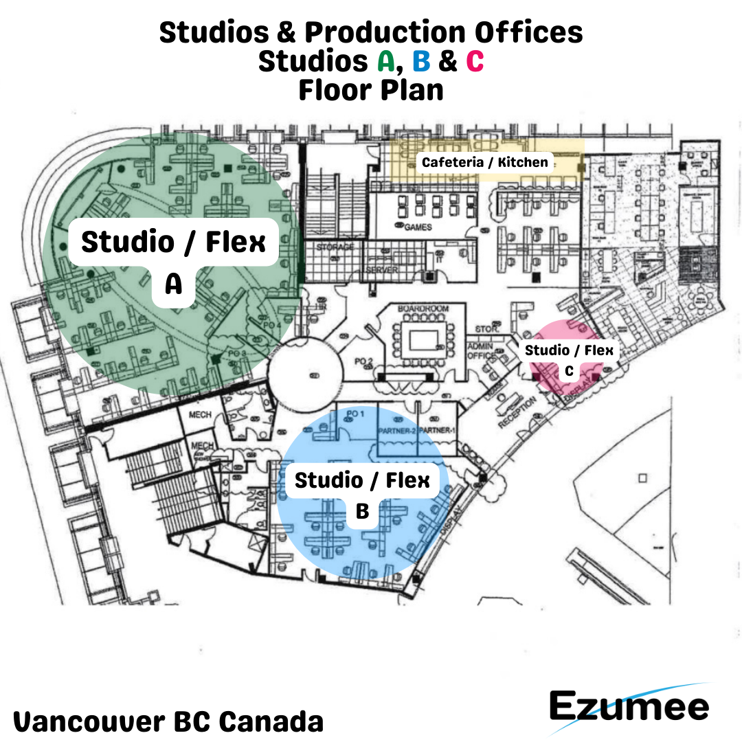 Ezumee Studios Cafeteria Area